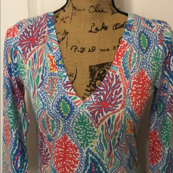 Lilly Pulitzer Christie Dress in Let Minnow - Picture 3 of 4